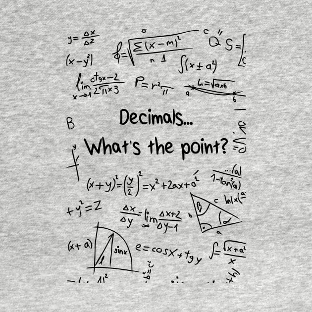 What's the point of decimals? by TyneDesigns